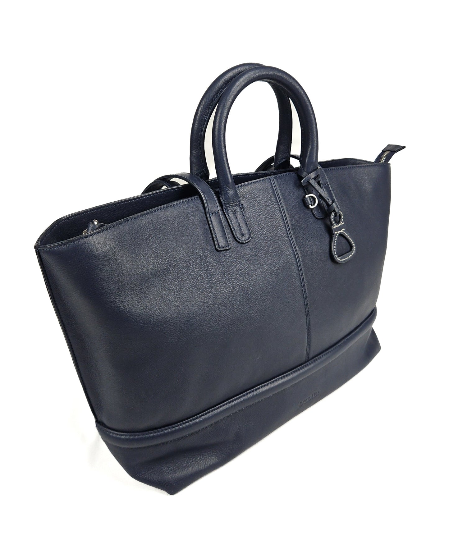 Victoria Large Leather Tote Bag. Handmade by artisans