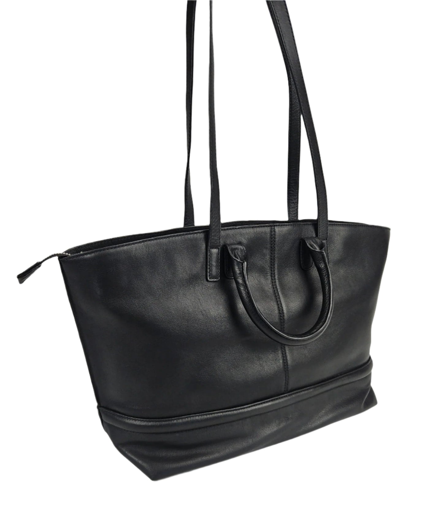 Victoria Large Leather Tote Bag. Handmade by artisans