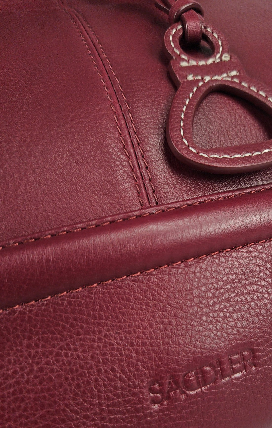 Victoria Large Leather Tote Bag. Handmade by artisans
